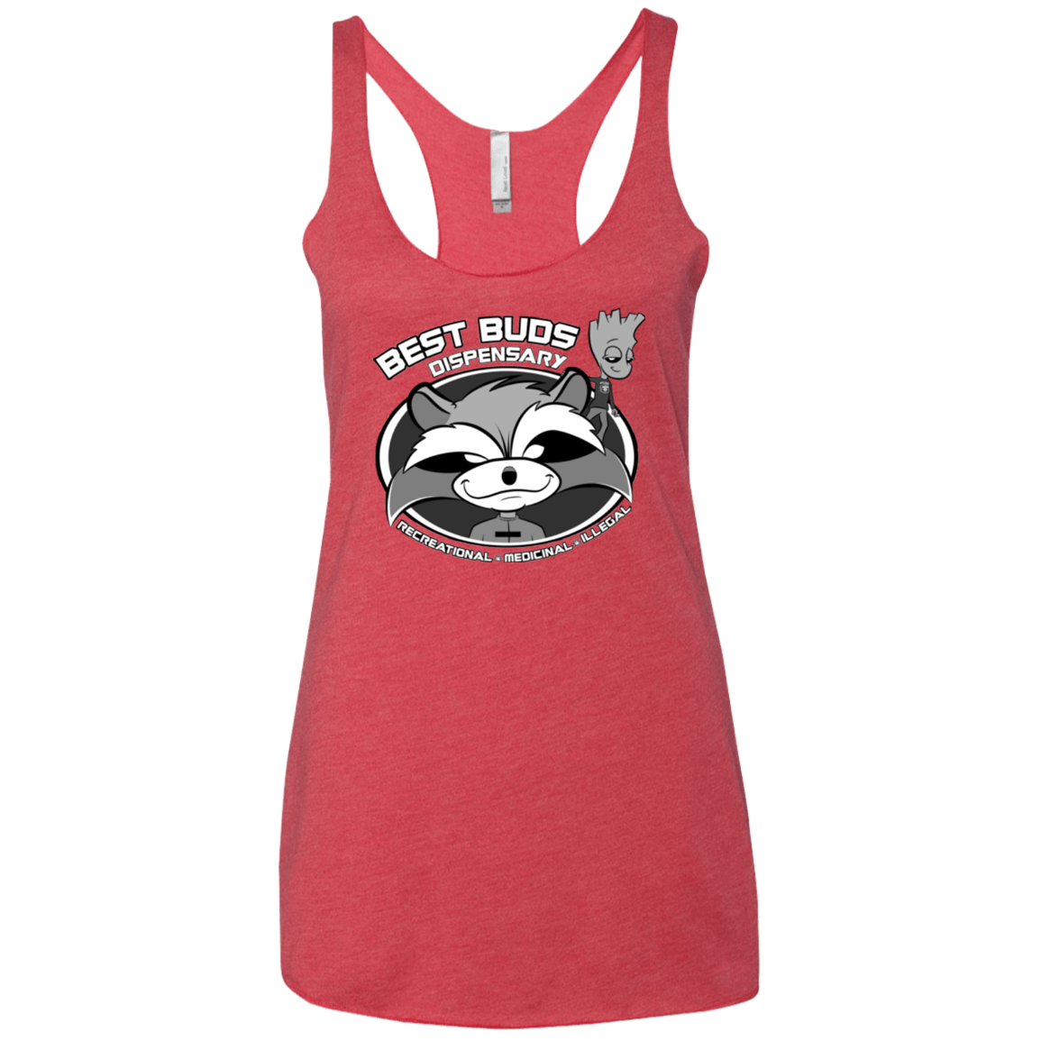 T-Shirts Vintage Red / X-Small Guardians Of The Greenery Women's Triblend Racerback Tank