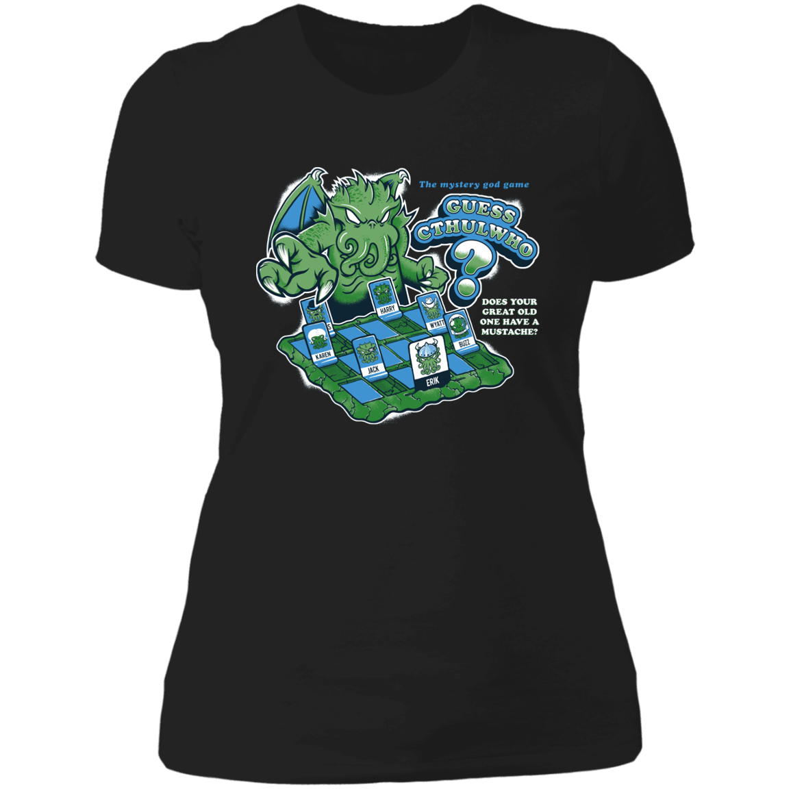 T-Shirts Black / X-Small Guess Cthulwho Women's Premium T-Shirt