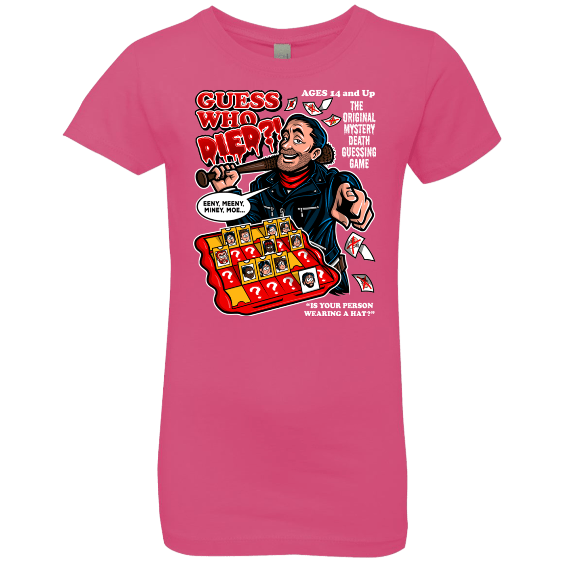 T-Shirts Hot Pink / YXS Guess who Died Girls Premium T-Shirt
