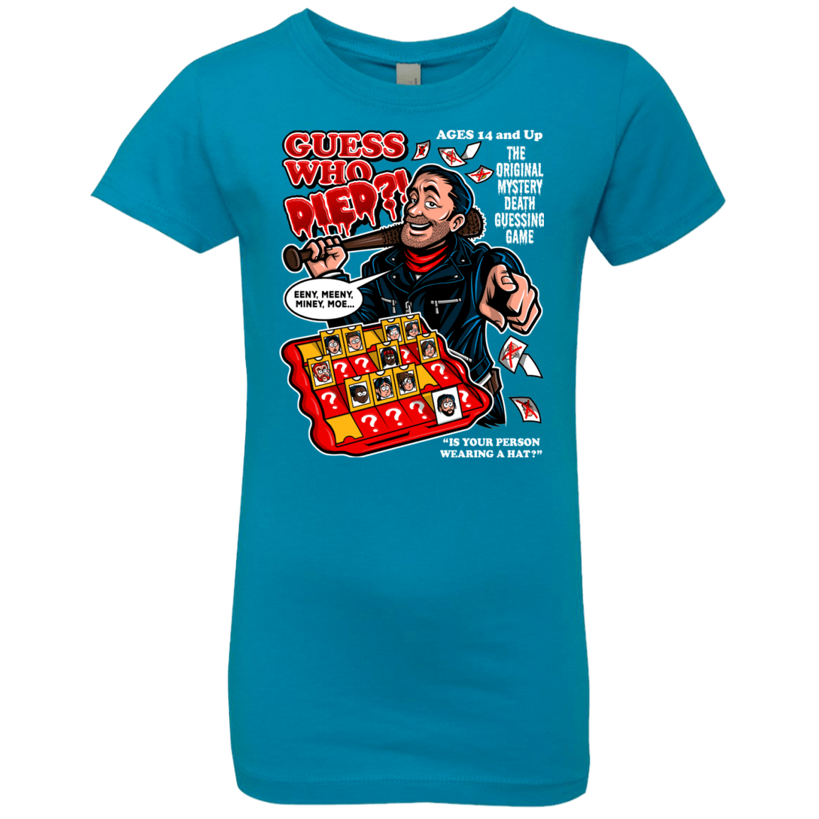 T-Shirts Turquoise / YXS Guess who Died Girls Premium T-Shirt