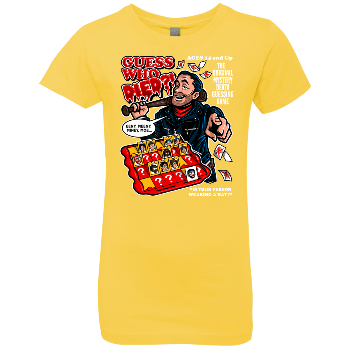 T-Shirts Vibrant Yellow / YXS Guess who Died Girls Premium T-Shirt