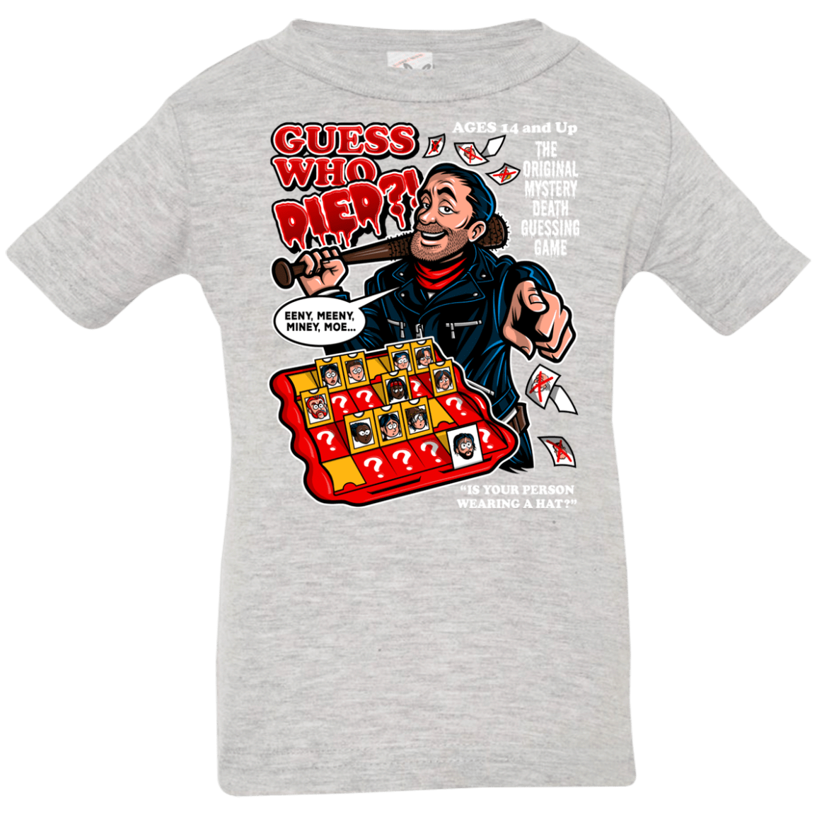 T-Shirts Heather / 6 Months Guess who Died Infant PremiumT-Shirt