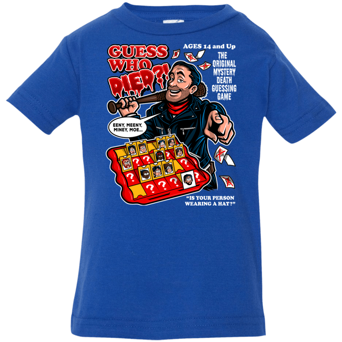 T-Shirts Royal / 6 Months Guess who Died Infant PremiumT-Shirt