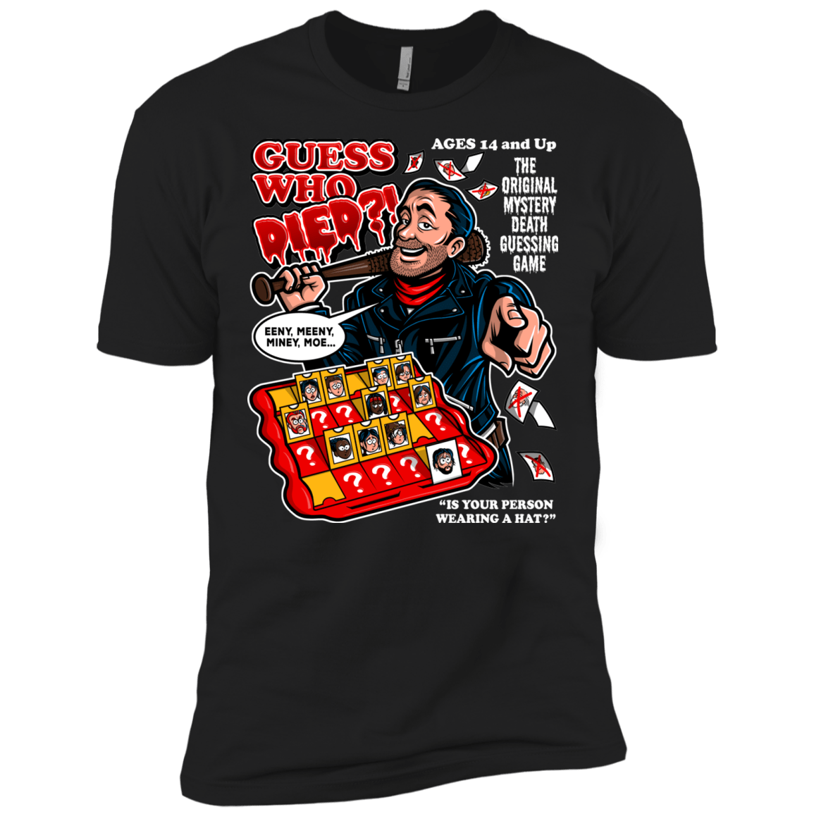 T-Shirts Black / X-Small Guess who Died Men's Premium T-Shirt