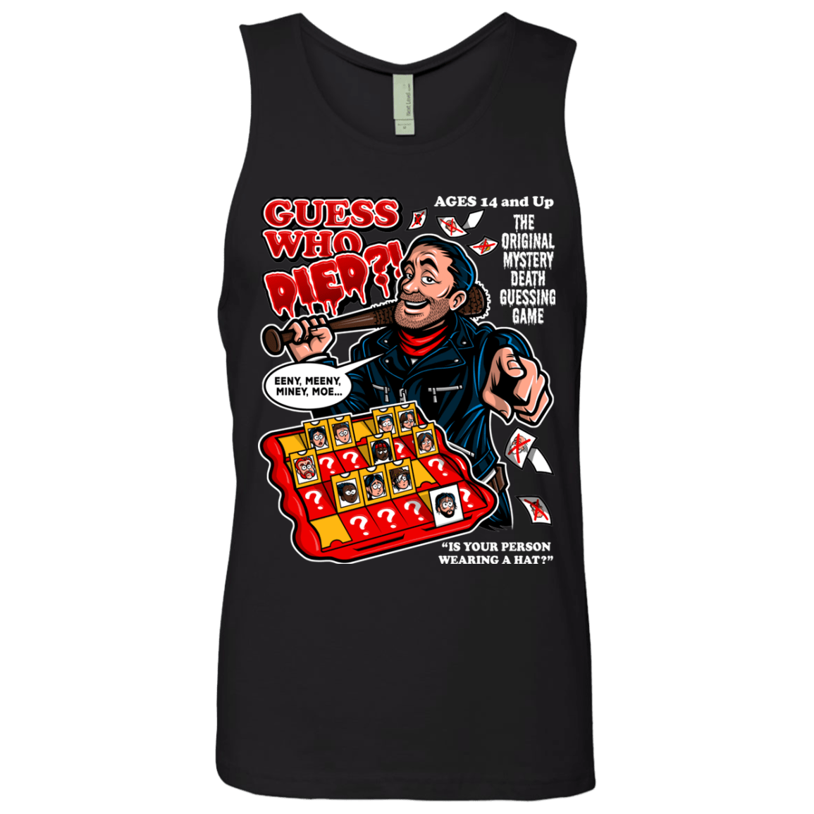 T-Shirts Black / Small Guess who Died Men's Premium Tank Top