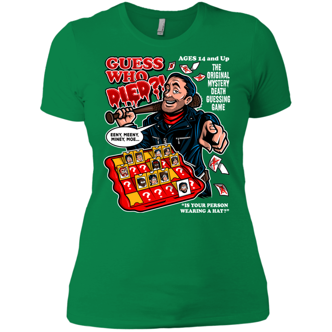 T-Shirts Kelly Green / X-Small Guess who Died Women's Premium T-Shirt