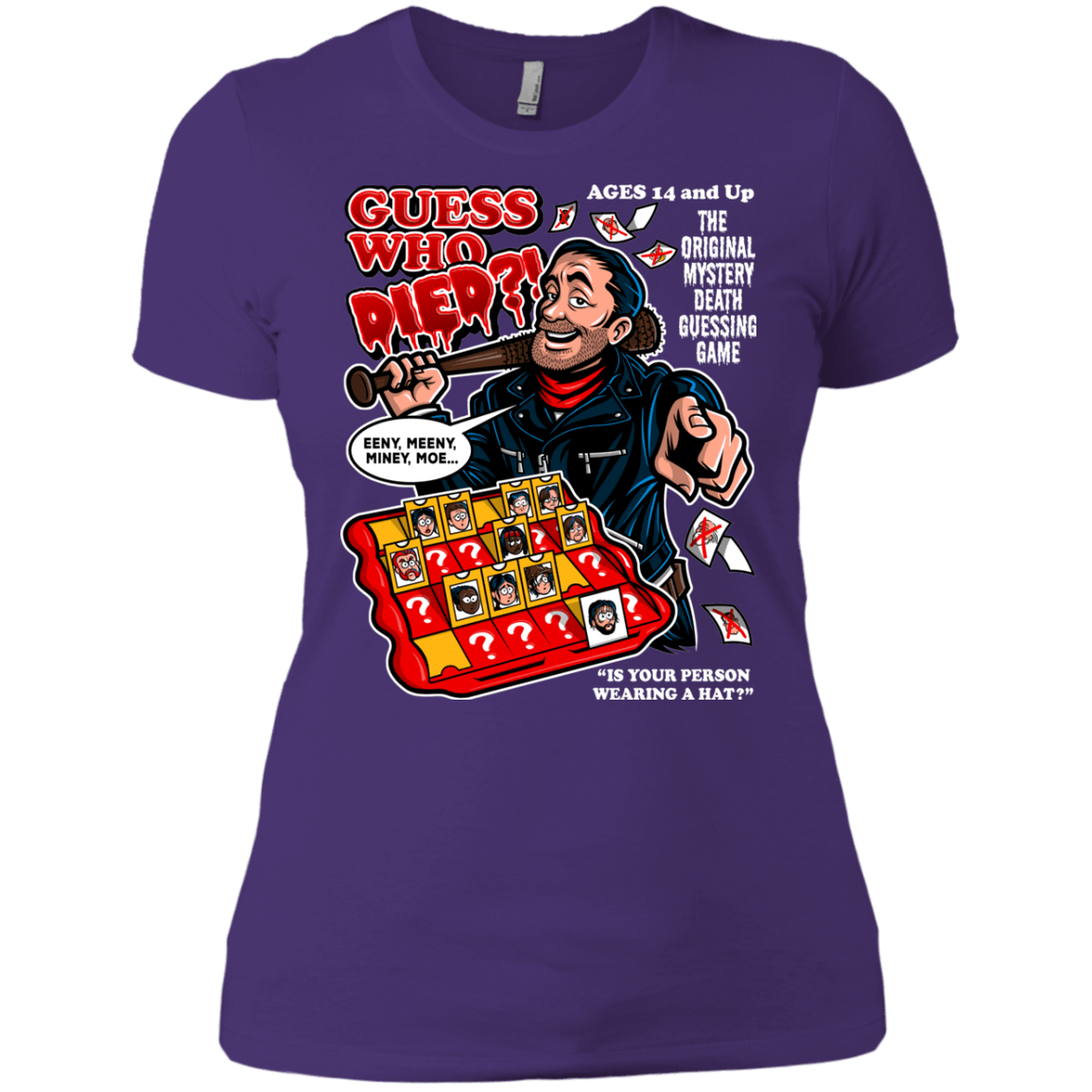 T-Shirts Purple / X-Small Guess who Died Women's Premium T-Shirt