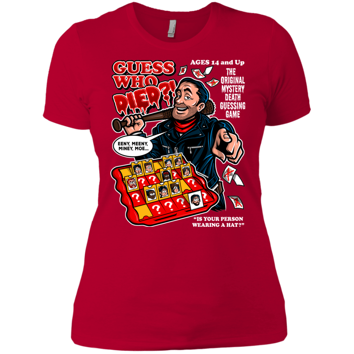 T-Shirts Red / X-Small Guess who Died Women's Premium T-Shirt