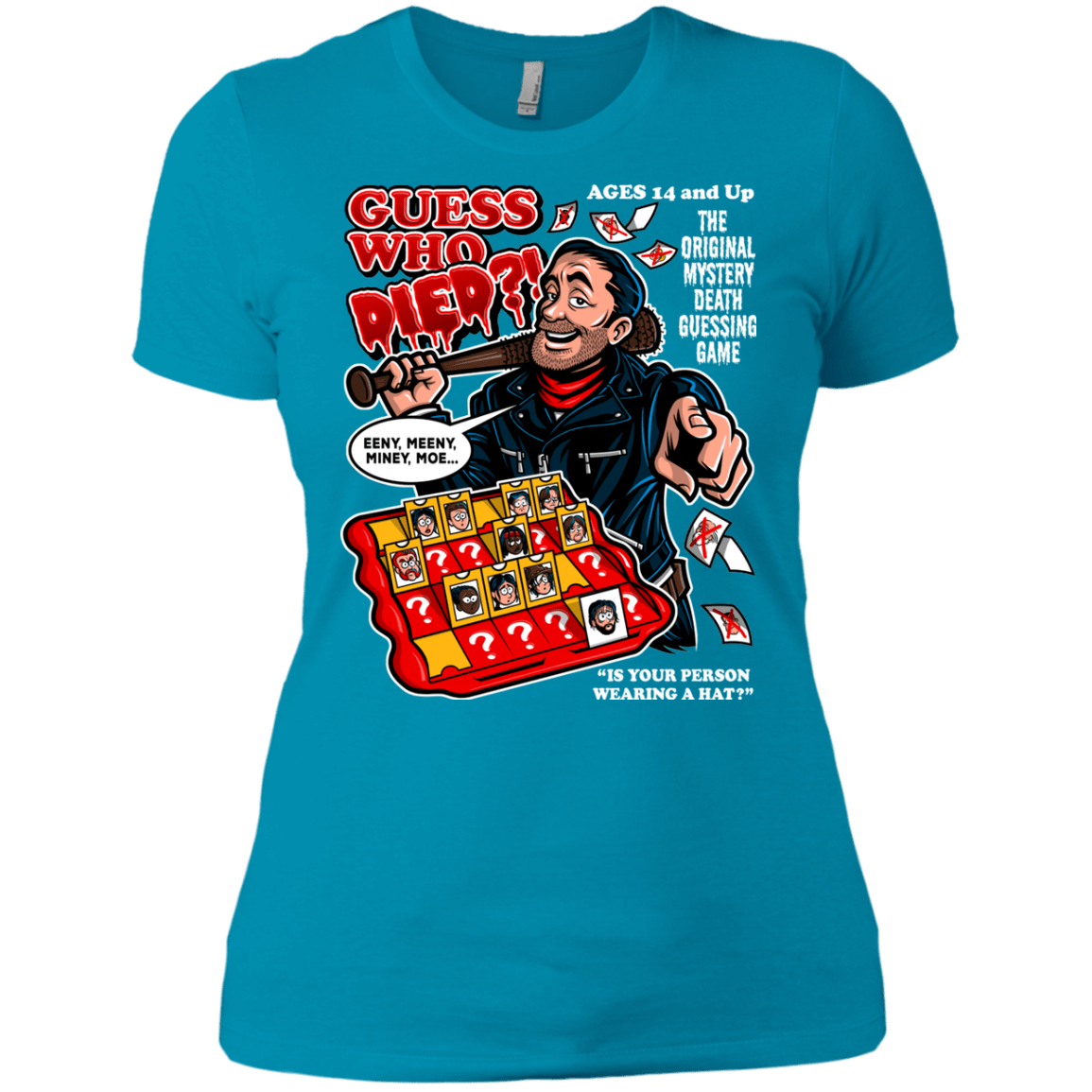 T-Shirts Turquoise / X-Small Guess who Died Women's Premium T-Shirt