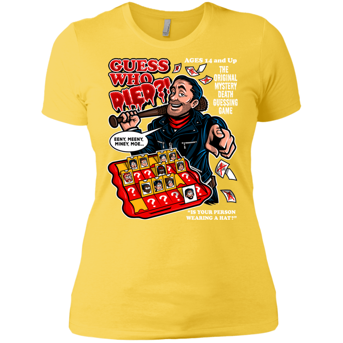 T-Shirts Vibrant Yellow / X-Small Guess who Died Women's Premium T-Shirt