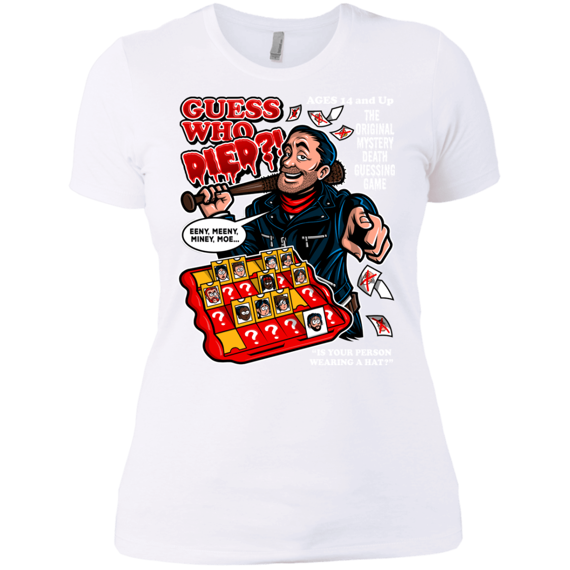 T-Shirts White / X-Small Guess who Died Women's Premium T-Shirt