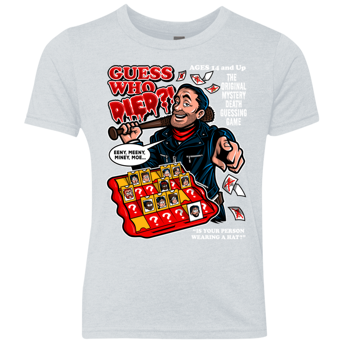 Guess who Died Youth Triblend T-Shirt