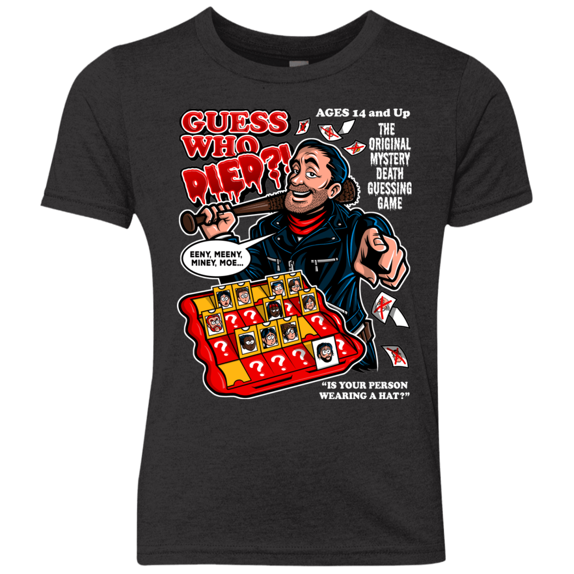 Guess who Died Youth Triblend T-Shirt