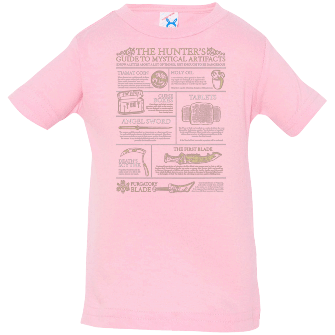 T-Shirts Pink / 6 Months Guide To Mystical Artifacts Infant Premium T-Shirt