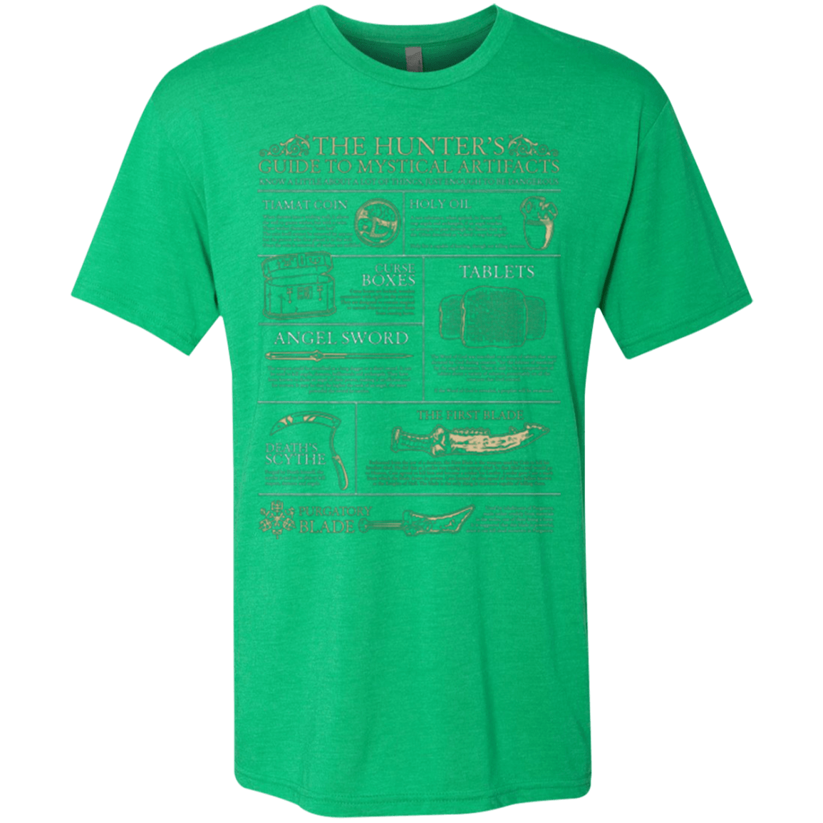 T-Shirts Envy / Small Guide To Mystical Artifacts Men's Triblend T-Shirt