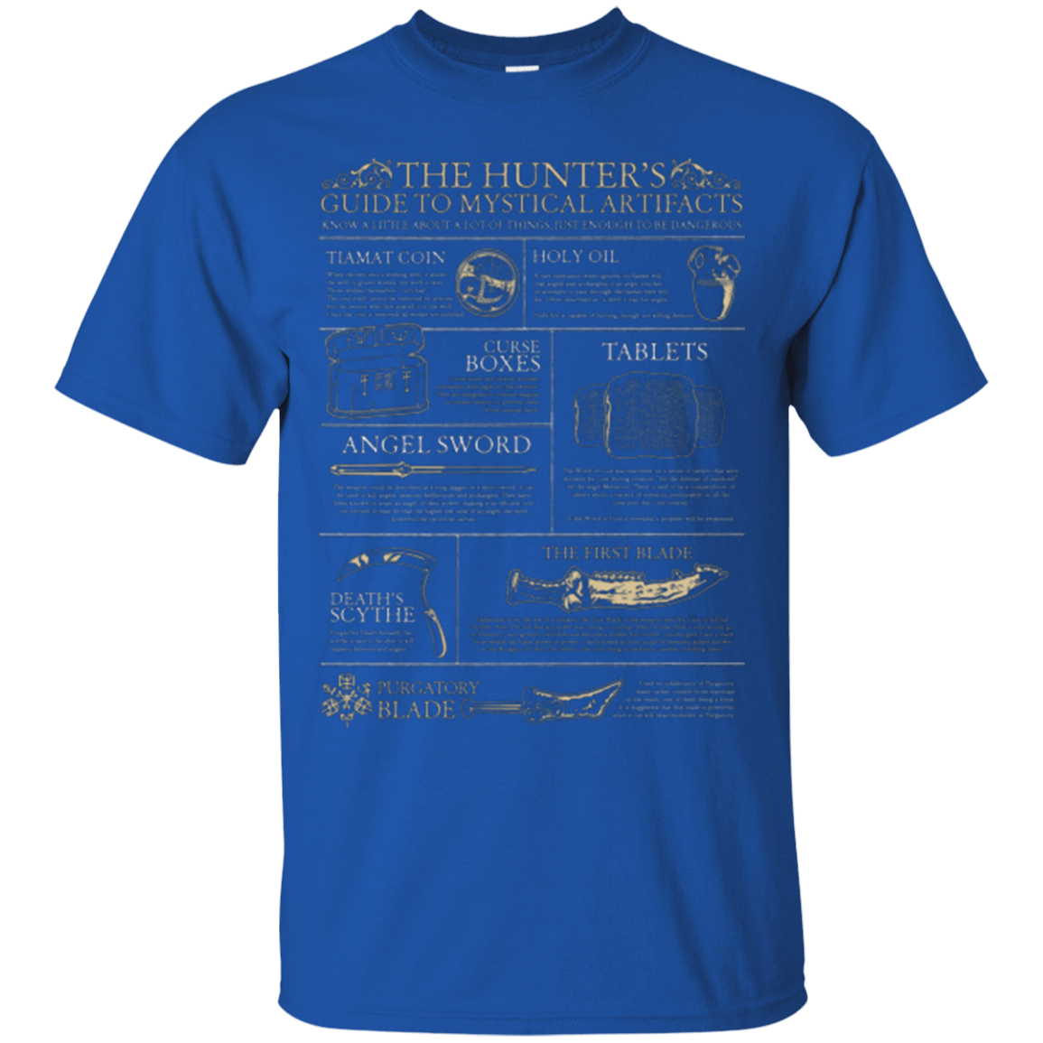 T-Shirts Royal / Small Guide To Mystical Artifacts T-Shirt