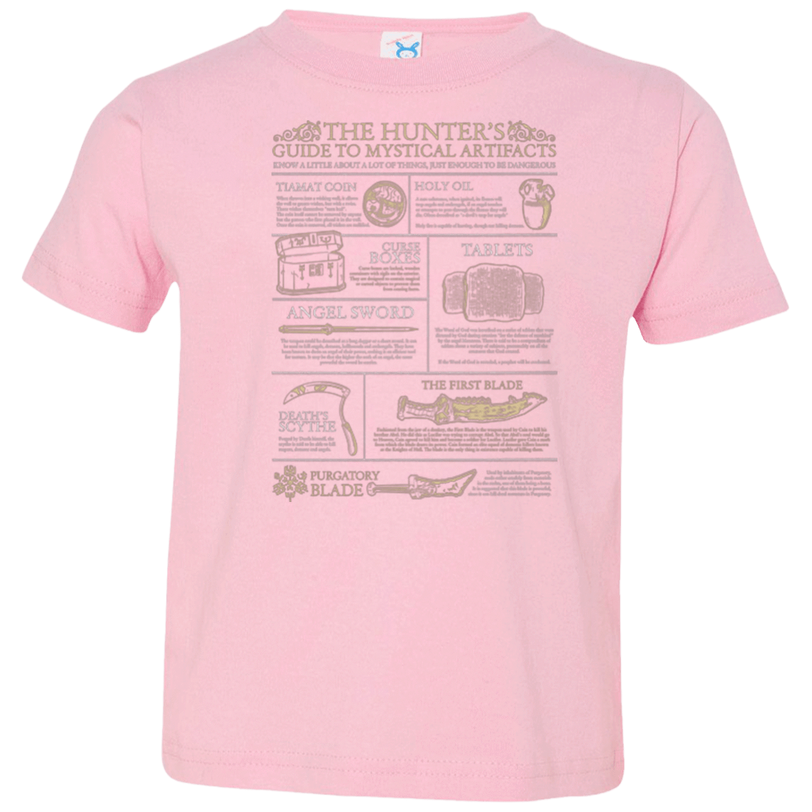 T-Shirts Pink / 2T Guide To Mystical Artifacts Toddler Premium T-Shirt