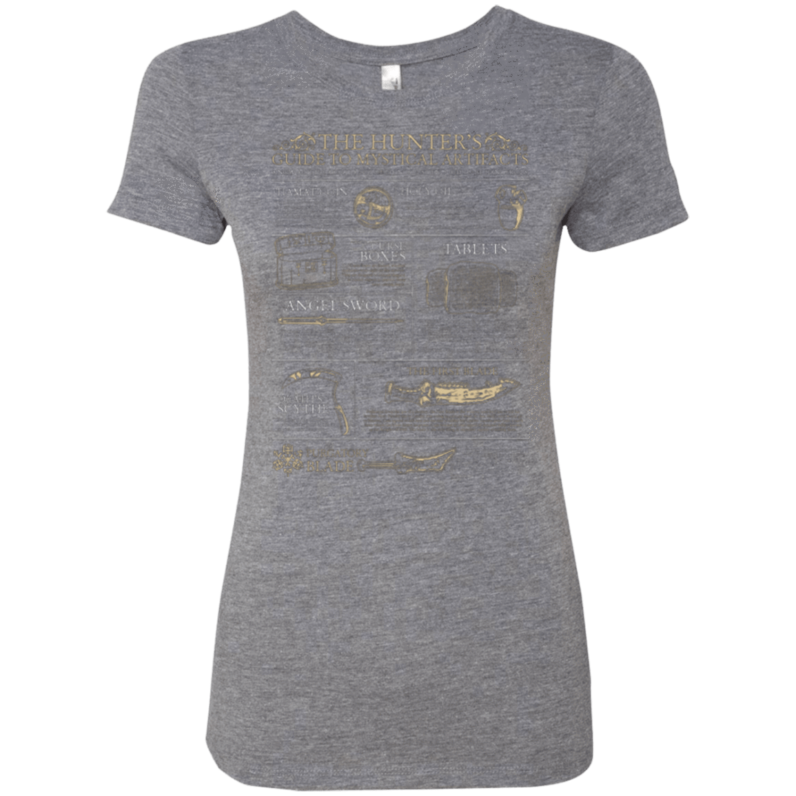 T-Shirts Premium Heather / Small Guide To Mystical Artifacts Women's Triblend T-Shirt