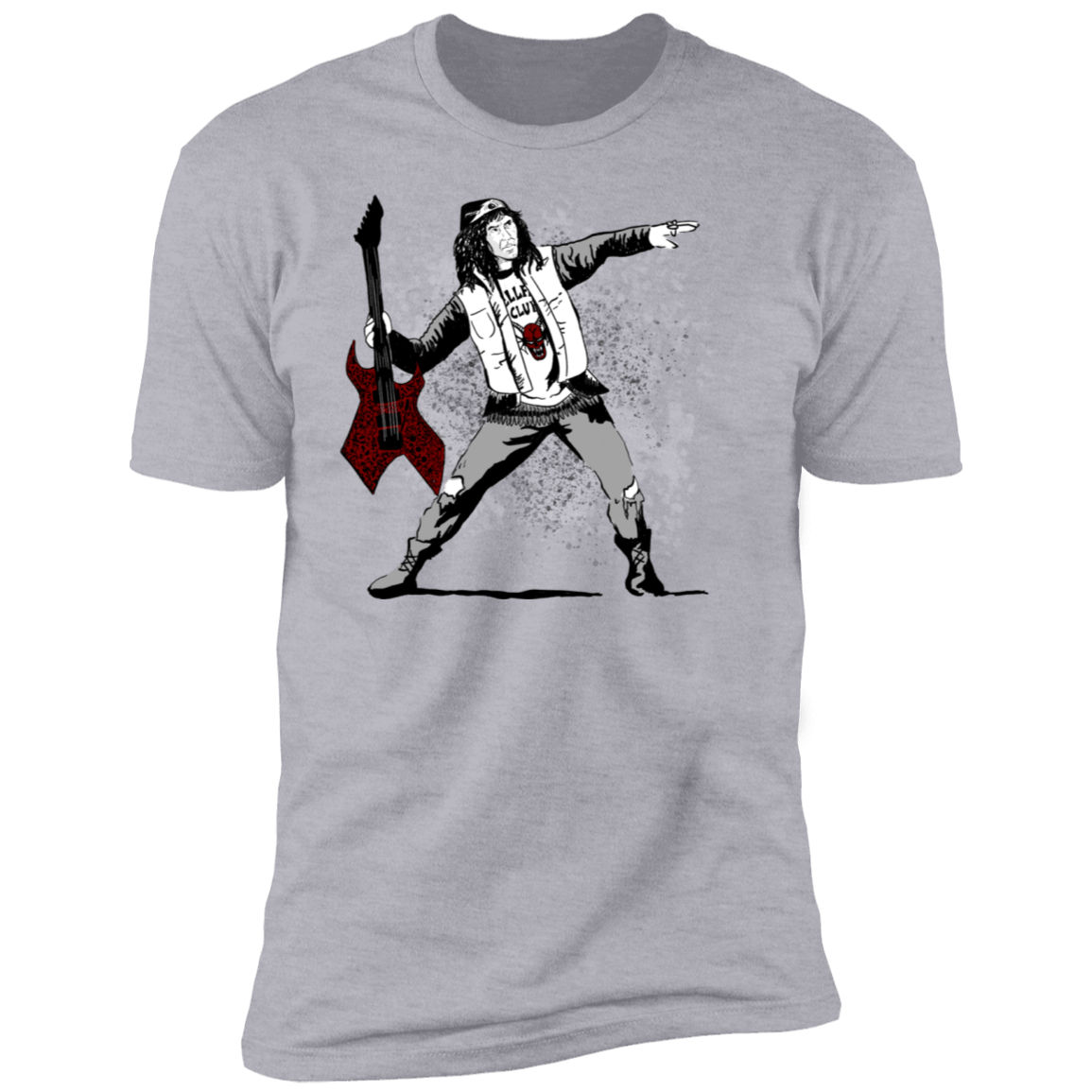 T-Shirts Heather Grey / S Guitar Men's Premium T-Shirt