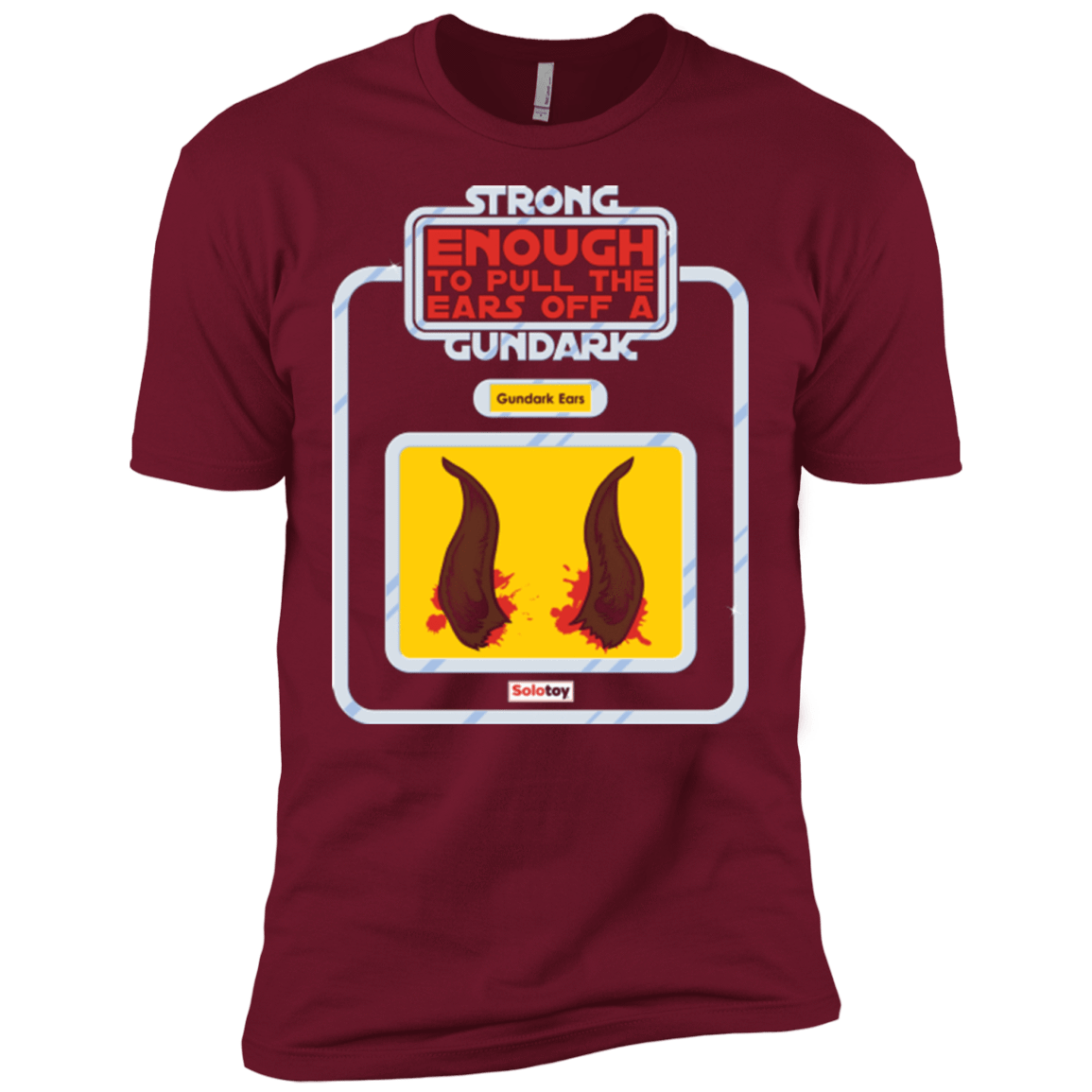 T-Shirts Cardinal / X-Small Gundark Ears Men's Premium T-Shirt