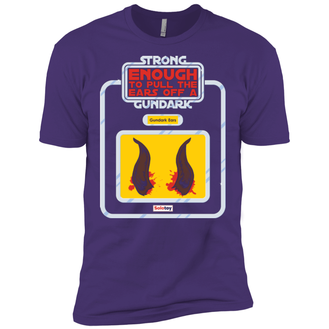 T-Shirts Purple / X-Small Gundark Ears Men's Premium T-Shirt