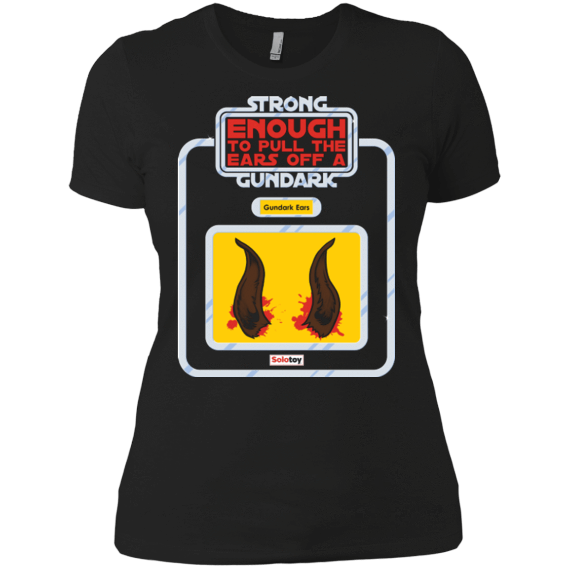 T-Shirts Black / X-Small Gundark Ears Women's Premium T-Shirt