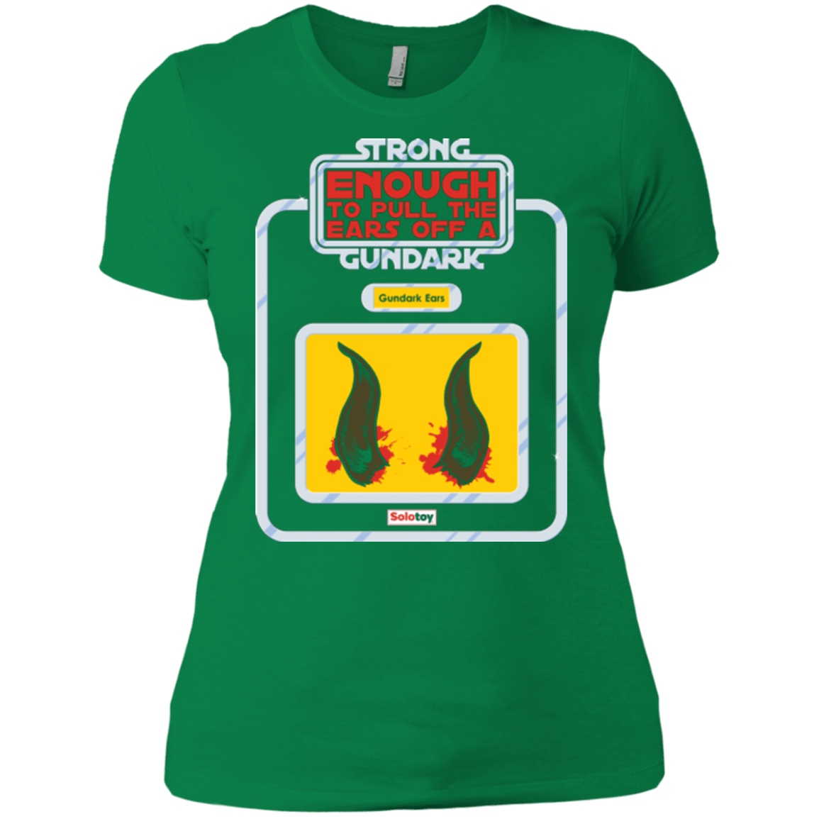 T-Shirts Kelly Green / X-Small Gundark Ears Women's Premium T-Shirt