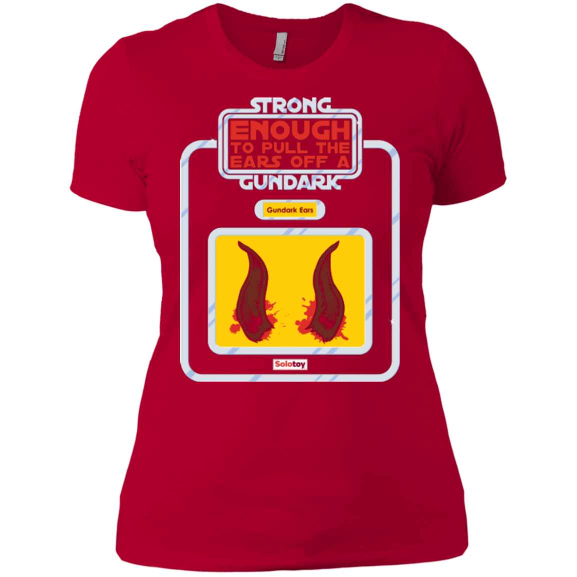T-Shirts Red / X-Small Gundark Ears Women's Premium T-Shirt