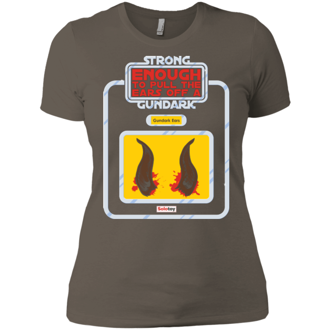 T-Shirts Warm Grey / X-Small Gundark Ears Women's Premium T-Shirt
