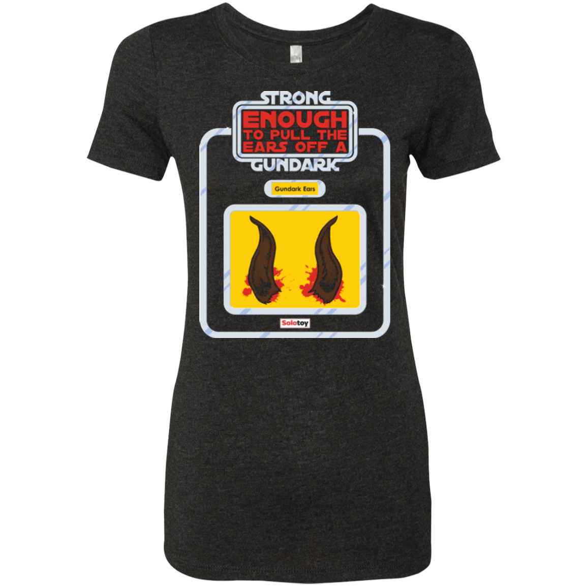 T-Shirts Vintage Black / Small Gundark Ears Women's Triblend T-Shirt