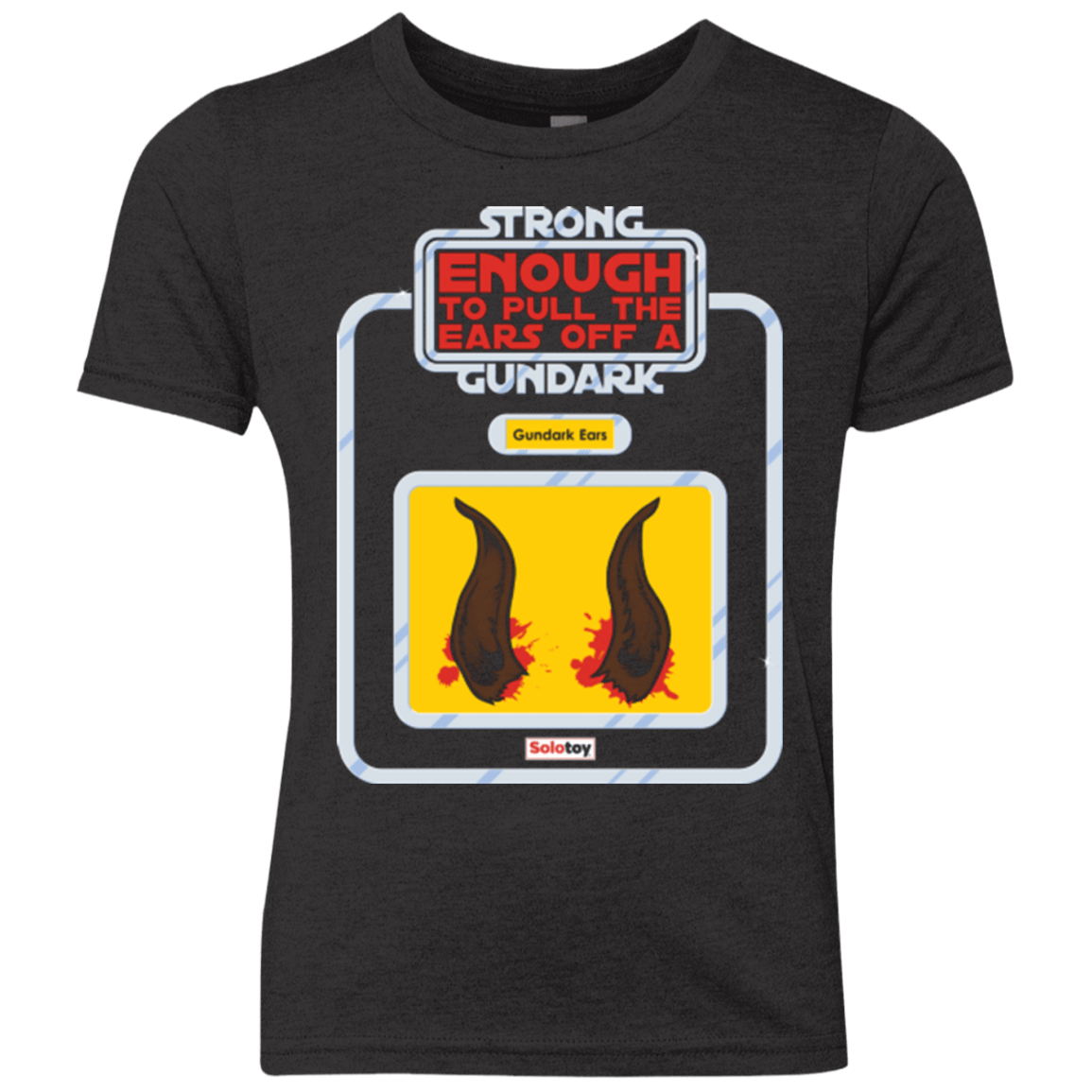 T-Shirts Vintage Black / YXS Gundark Ears Youth Triblend T-Shirt