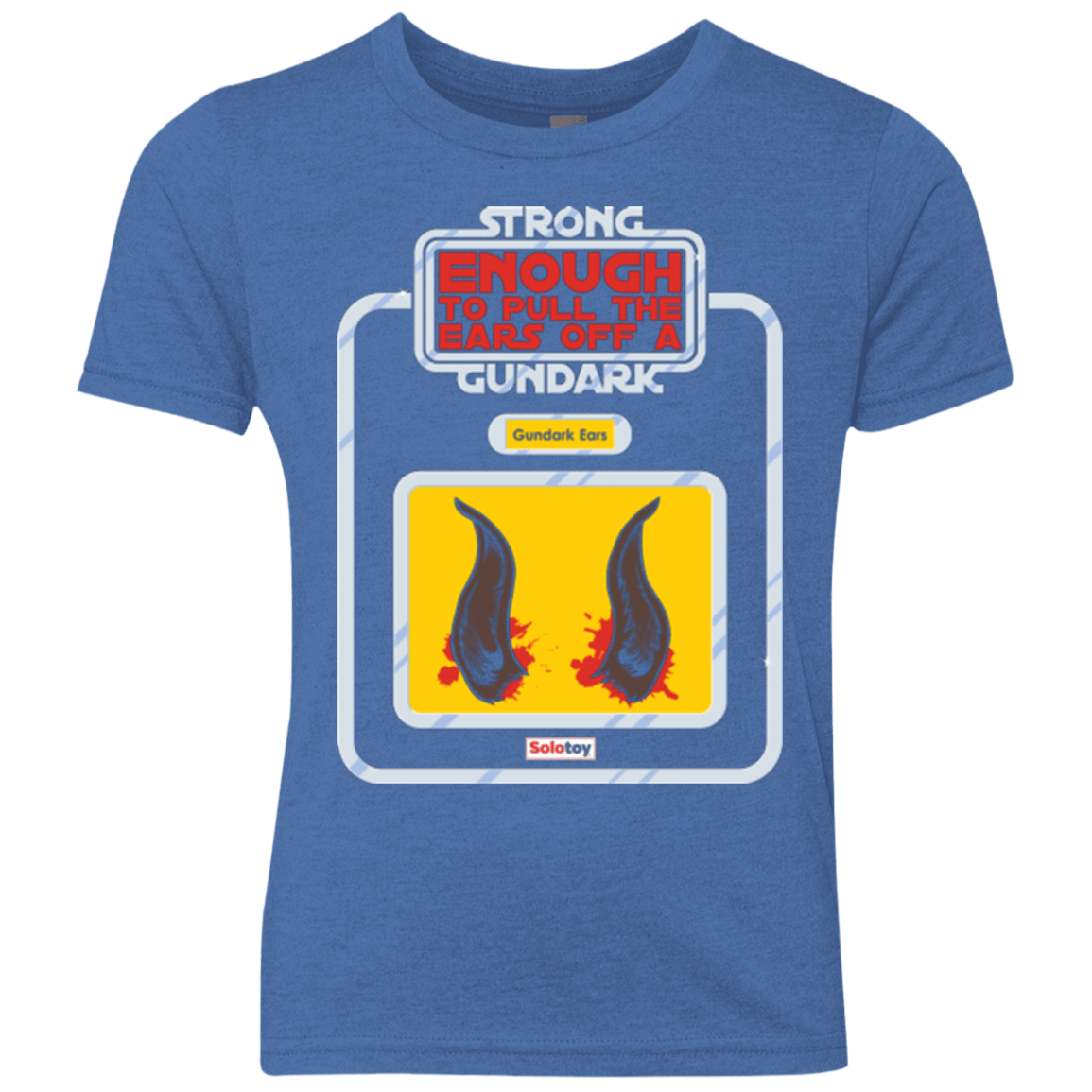 T-Shirts Vintage Royal / YXS Gundark Ears Youth Triblend T-Shirt