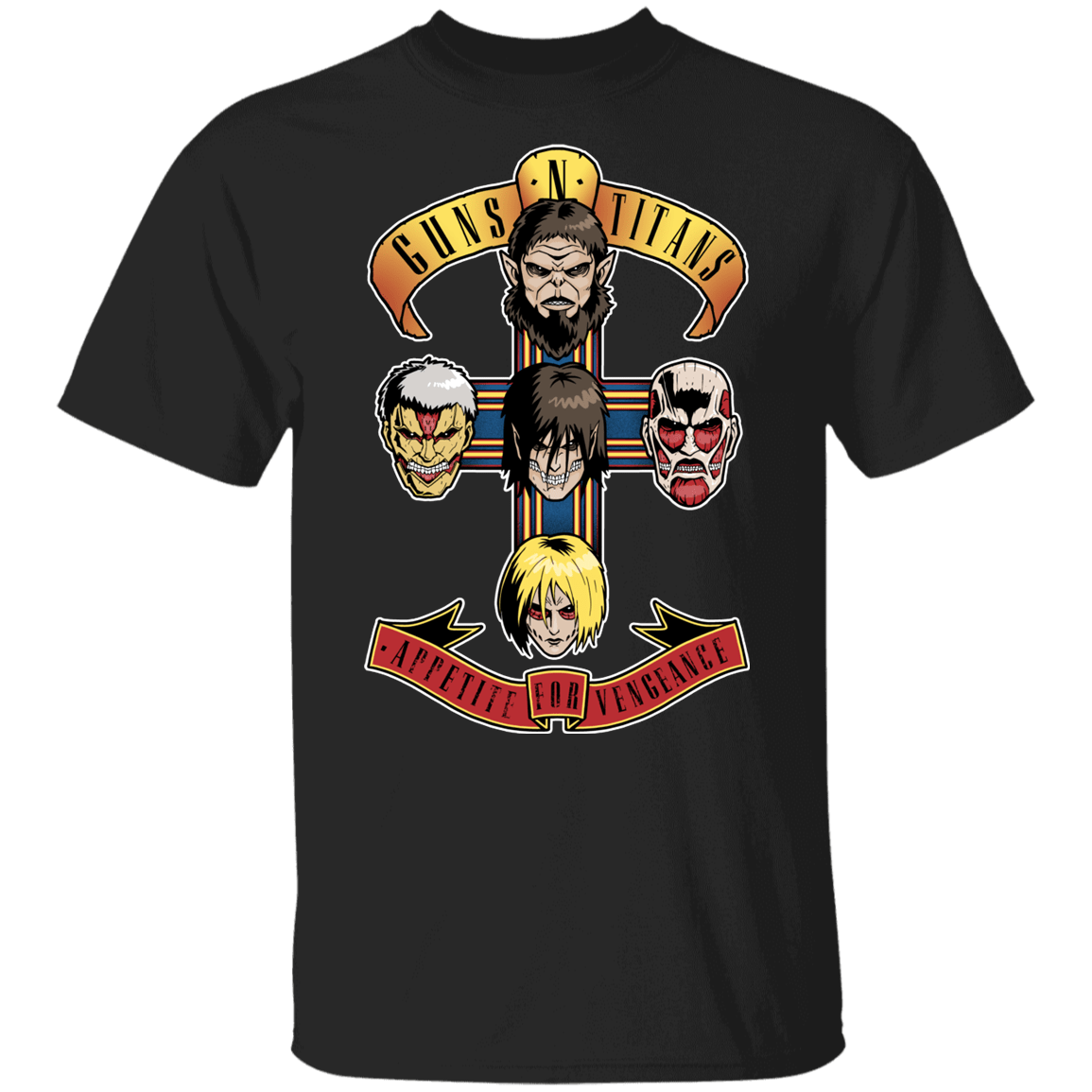 T-Shirts Black / YXS Guns N Titans Youth T-Shirt