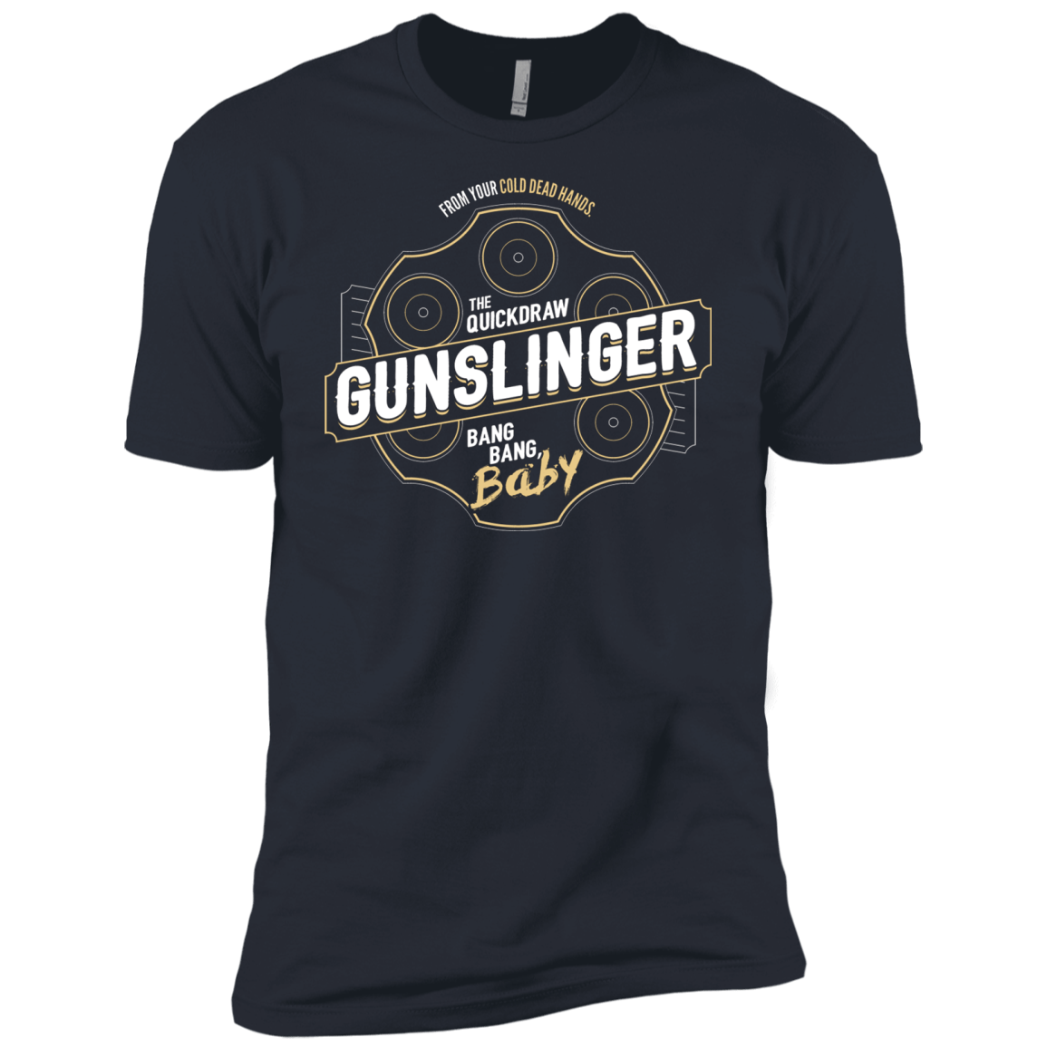 T-Shirts Indigo / X-Small Gunslinger Men's Premium T-Shirt