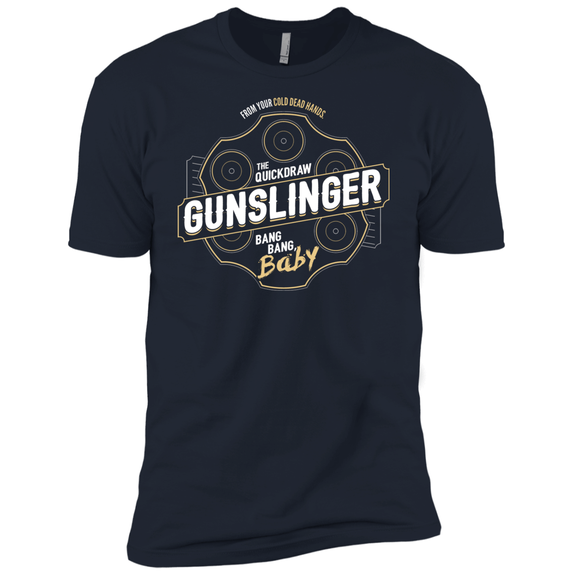T-Shirts Midnight Navy / X-Small Gunslinger Men's Premium T-Shirt