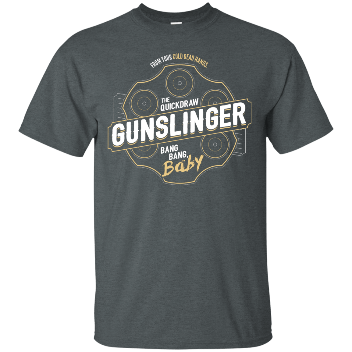 T-Shirts Dark Heather / S Gunslinger T-Shirt