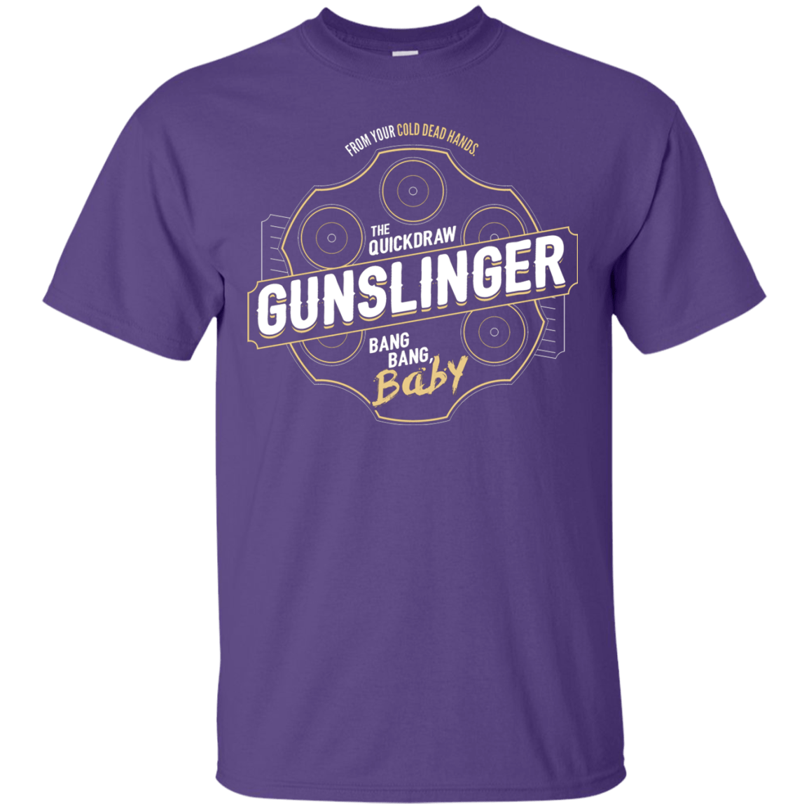 T-Shirts Purple / S Gunslinger T-Shirt