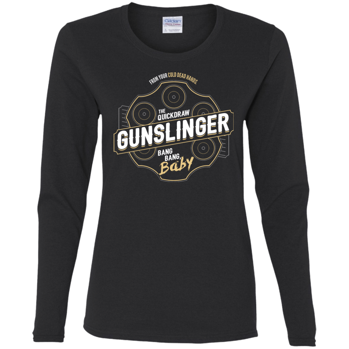 T-Shirts Black / S Gunslinger Women's Long Sleeve T-Shirt
