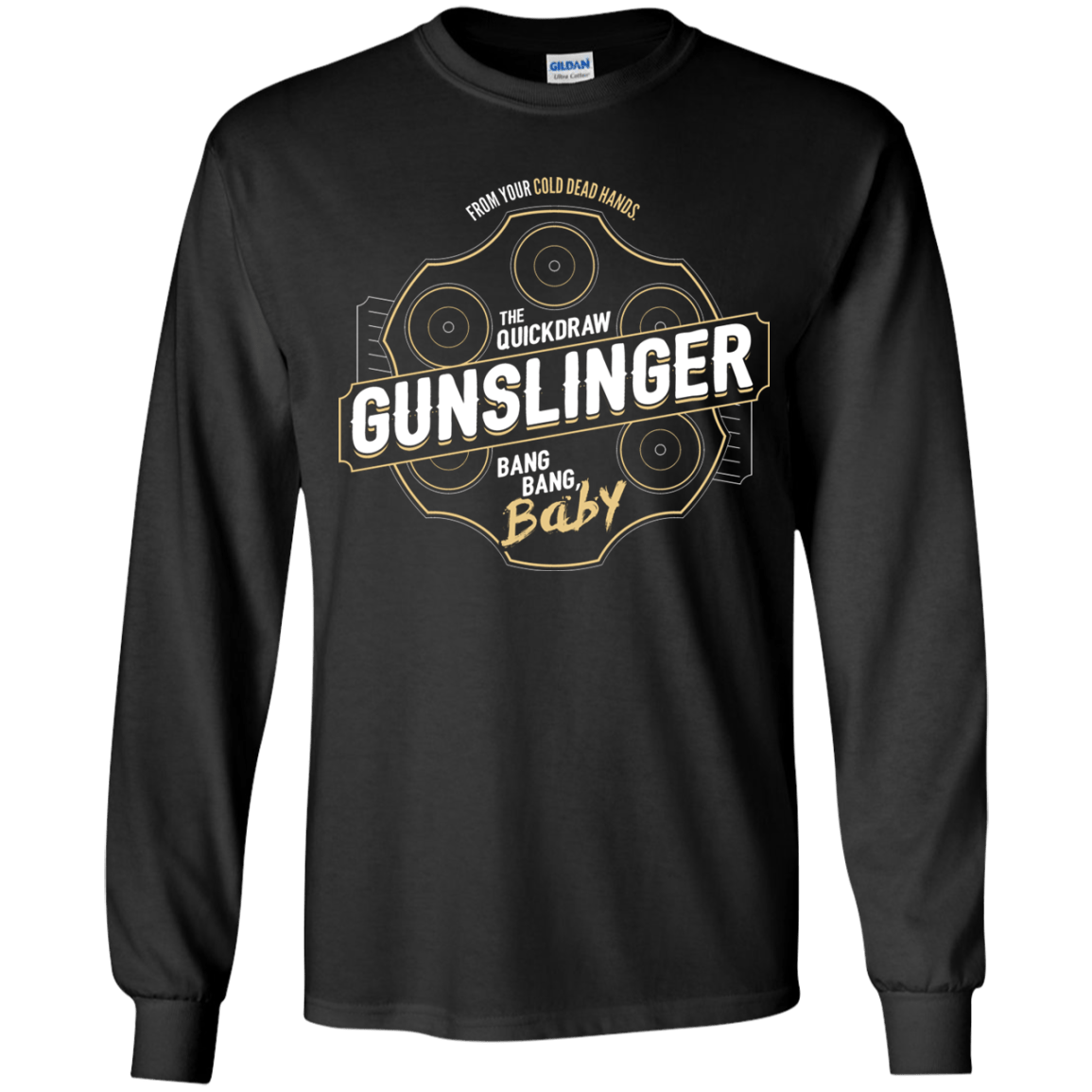 T-Shirts Black / YS Gunslinger Youth Long Sleeve T-Shirt