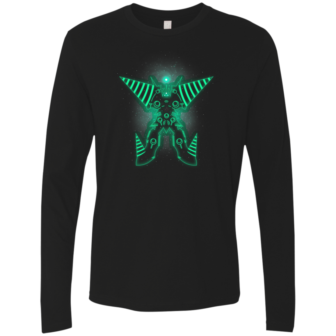 T-Shirts Black / S Gurren Lagann Men's Premium Long Sleeve