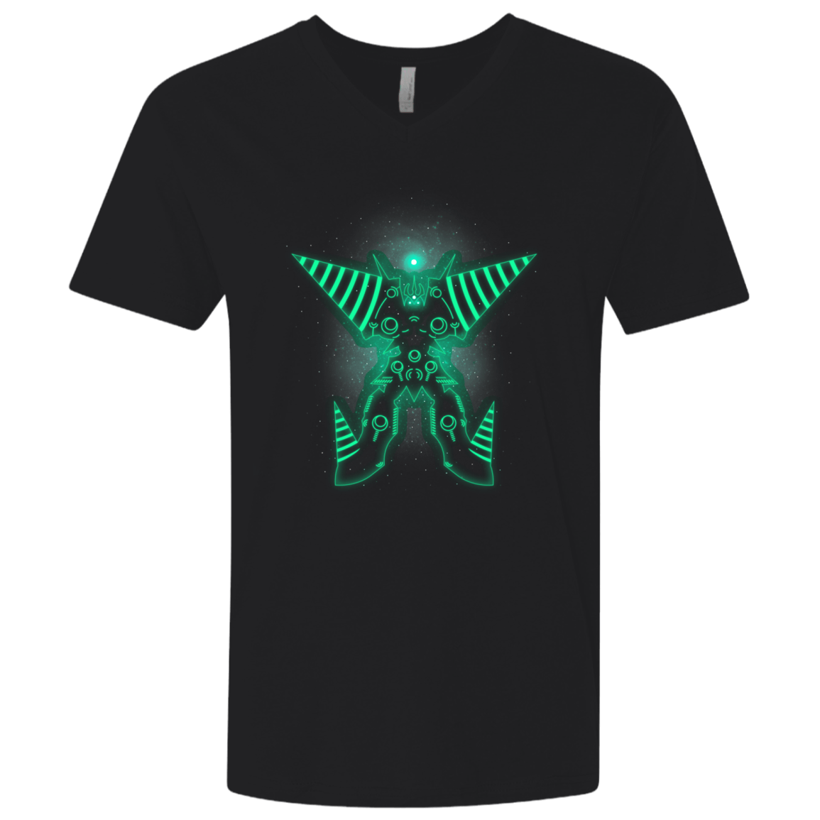 T-Shirts Black / X-Small Gurren Lagann Men's Premium V-Neck