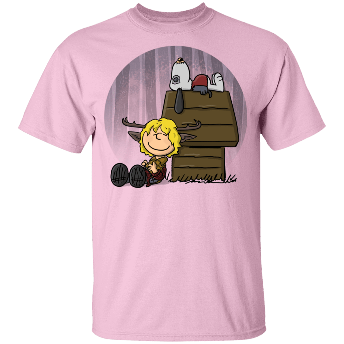 T-Shirts Light Pink / YXS Gus Brown Youth T-Shirt