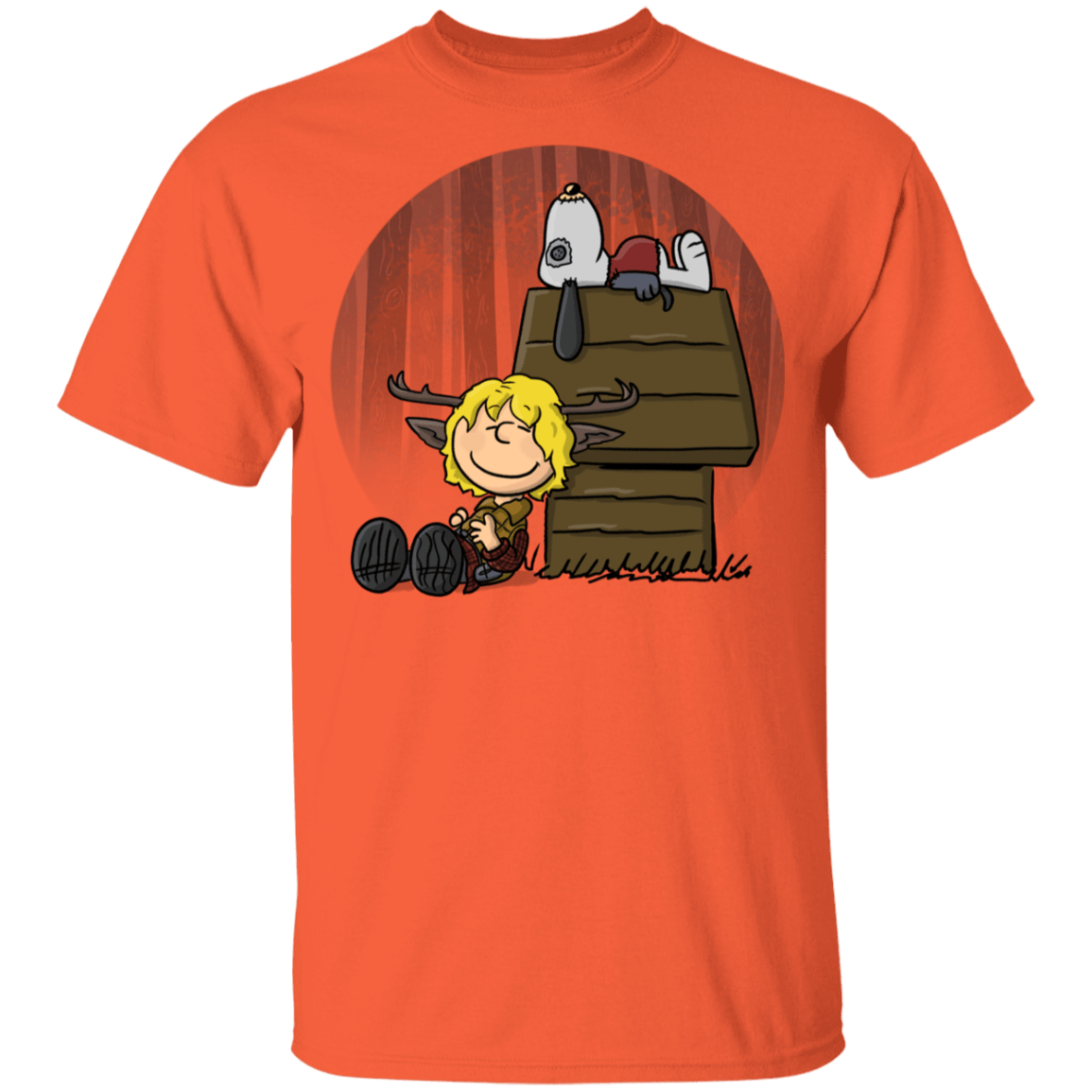 T-Shirts Orange / YXS Gus Brown Youth T-Shirt