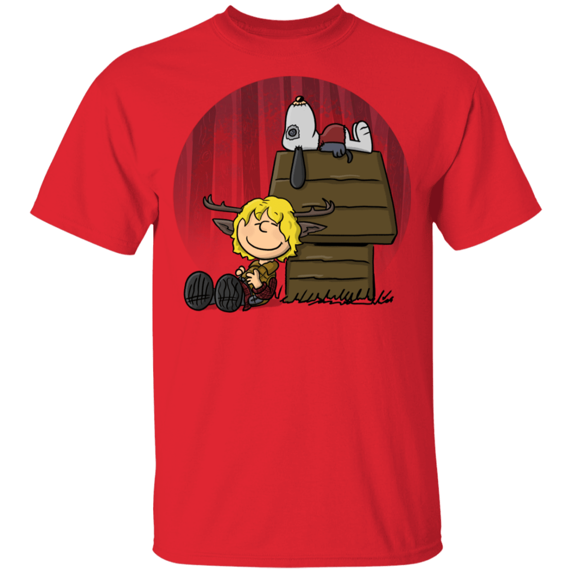 T-Shirts Red / YXS Gus Brown Youth T-Shirt