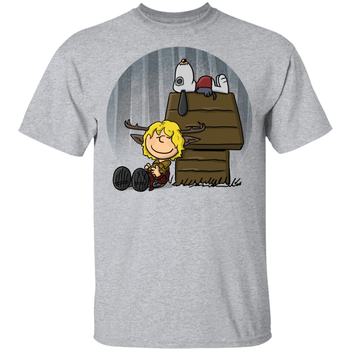 T-Shirts Sport Grey / YXS Gus Brown Youth T-Shirt