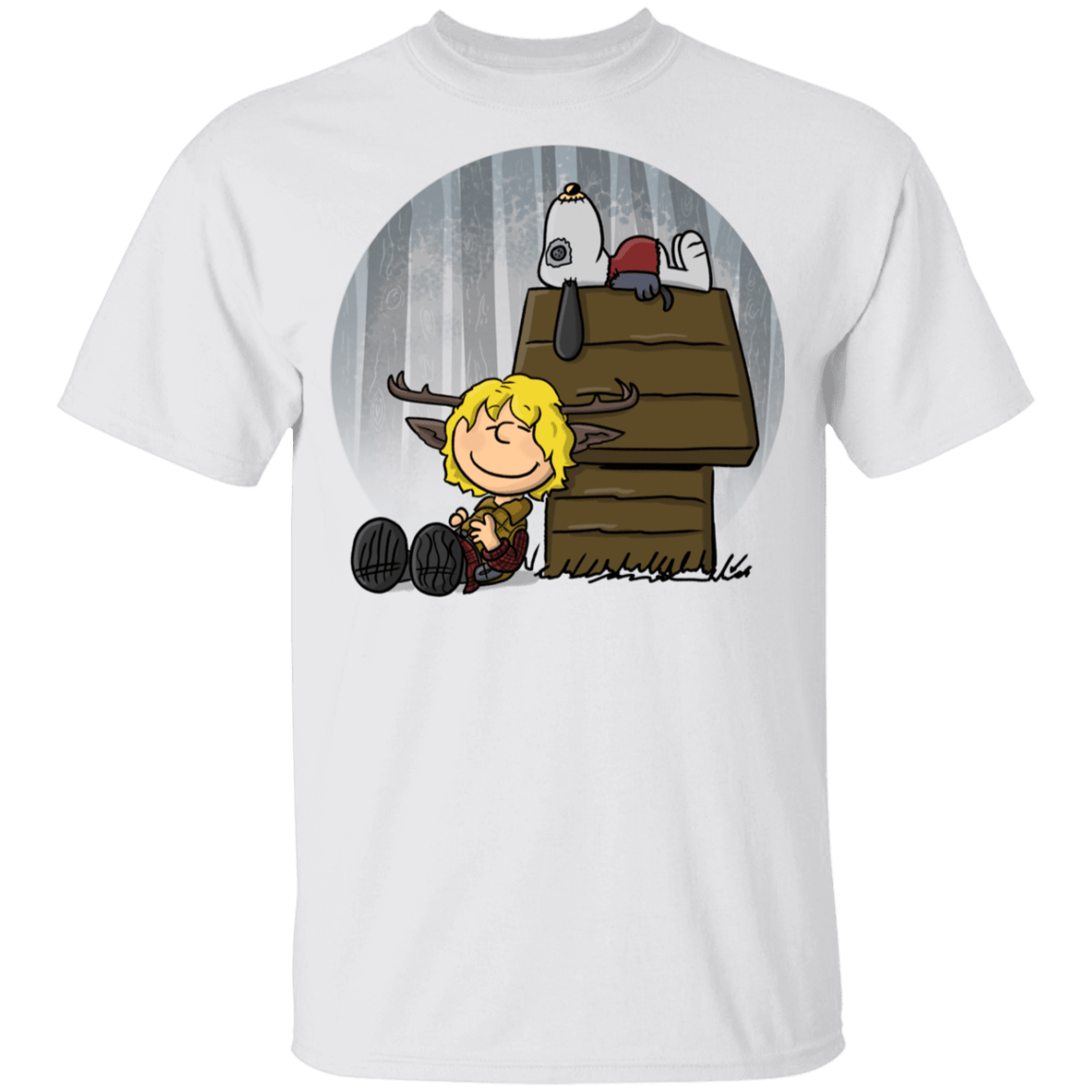 T-Shirts White / YXS Gus Brown Youth T-Shirt