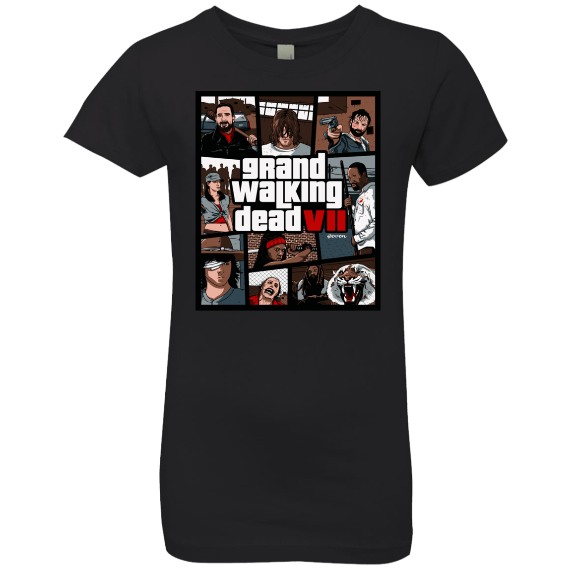 T-Shirts Black / YXS GWD7 Girls Premium T-Shirt