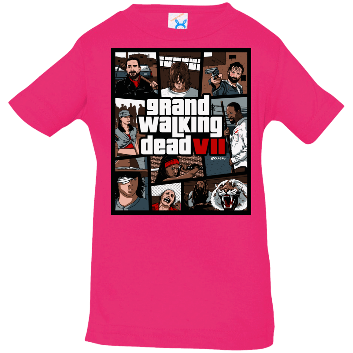 T-Shirts Hot Pink / 6 Months GWD7 Infant PremiumT-Shirt