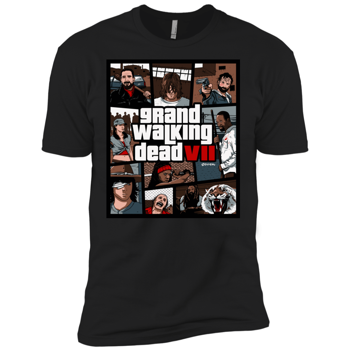 T-Shirts Black / X-Small GWD7 Men's Premium T-Shirt