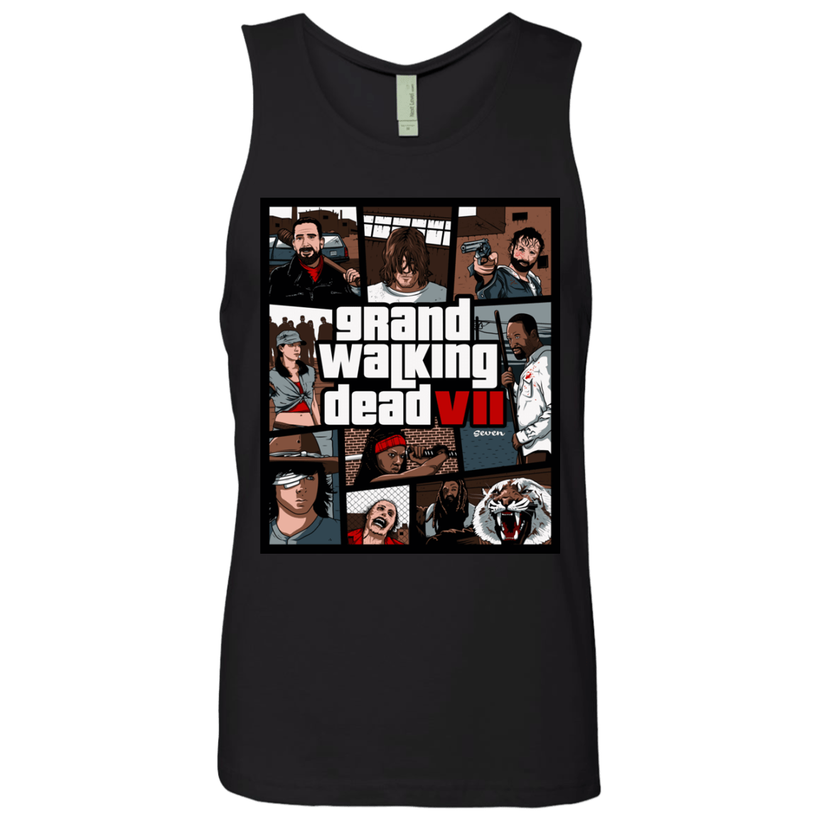 T-Shirts Black / Small GWD7 Men's Premium Tank Top